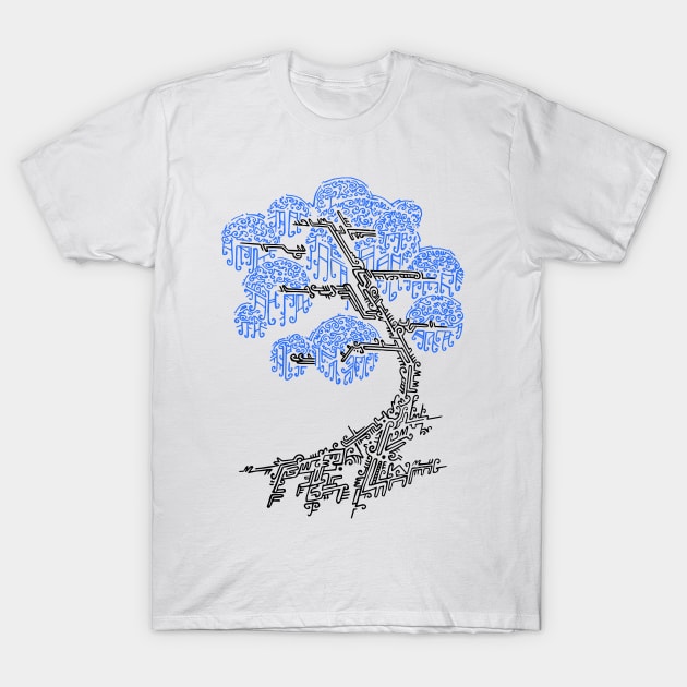 Wisp Tree T-Shirt by Zagazoo42